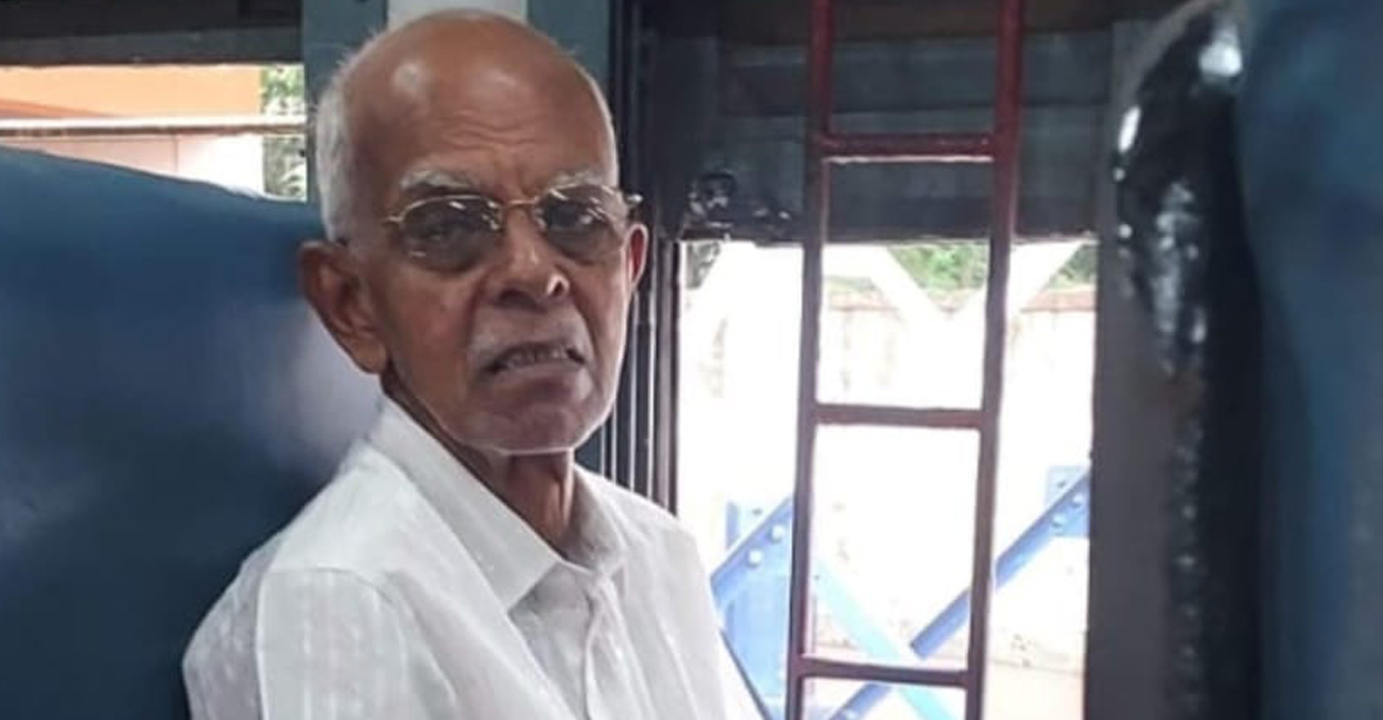 മകന്റെ ഭാര്യ വീട്ടിൽ നിന്നും ഇറങ്ങിപ്പോയ വയോധികൻ ഭാരതപ്പുഴയിൽ മരിച്ചനിലയിൽ