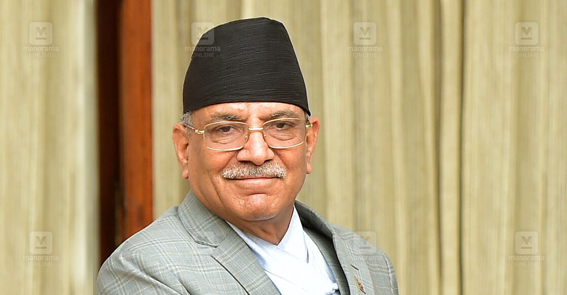 Pushpa-Kamal-Dahal-Prachanda പുഷ്പ കമാൽ ദഹൽ. ചിത്രം: രാഹുൽ ആർ.പട്ടം / മനോരമ