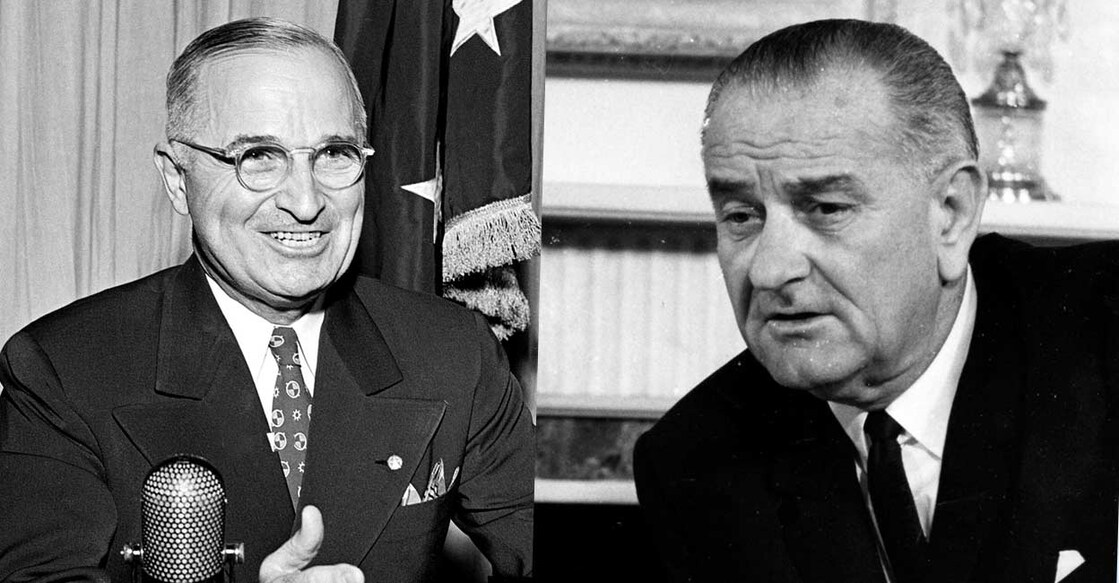 Harry S Truman, Lyndon B Johnson ഹാരി എസ്. ട്രൂമാൻ (AP File Photo), ലിൻഡൻ ബി. ജോൺസൺ (AP File Photo)