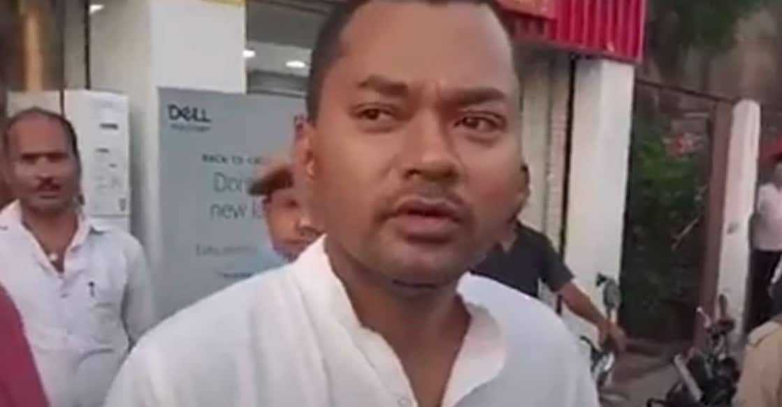nishant-kumar-nitish-kumar-son-2707 നിശാന്ത് കുമാർ (വിഡിയോ ദൃശ്യത്തിൽനിന്ന്)