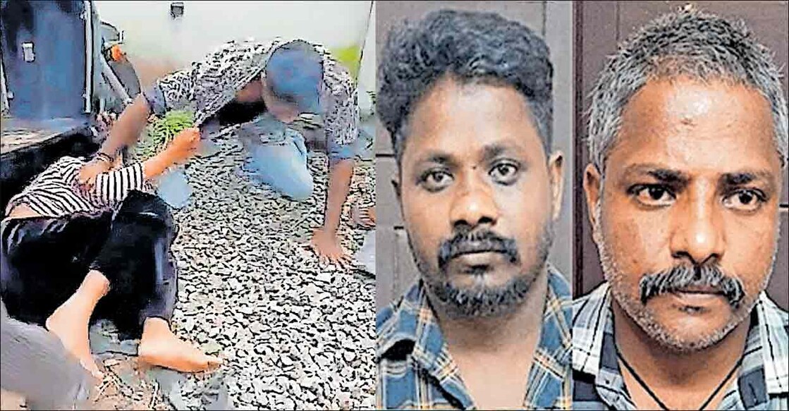 (1) തൈക്കാട്ടുശേരി അഞ്ചുപുരയ്ക്കൽ നിലാവിന് നേരെ നടന്ന ആക്രമണം. (വിഡിയോ ദൃശ്യം) (2) അറസ്റ്റിലായ ഷൈലേഷ്, ഷൈജു