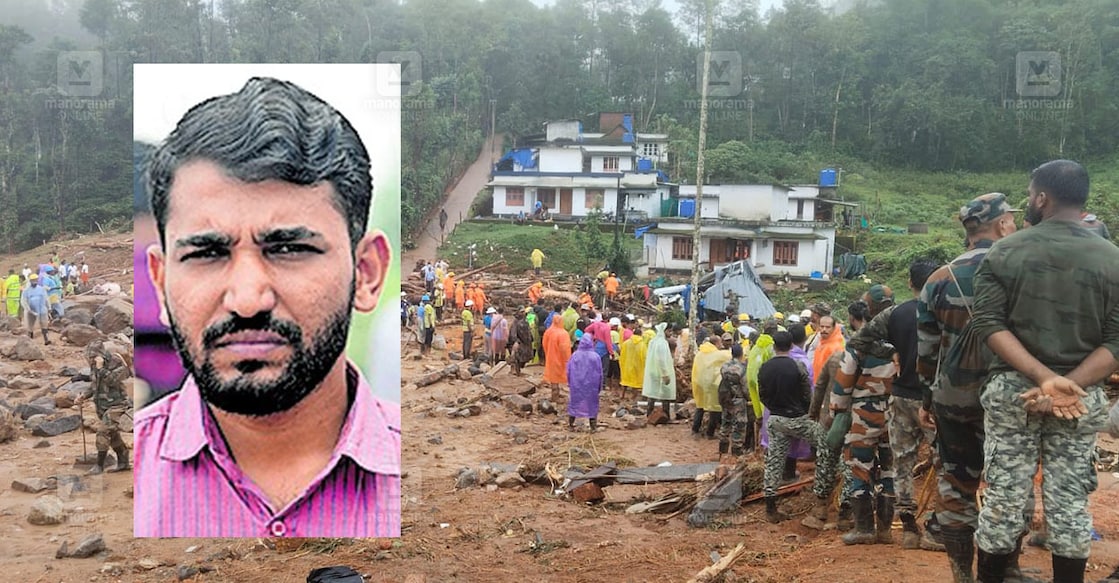 പി.ഷമീർ, ദുരന്തസ്ഥലത്തുനിന്നുള്ള ദൃശ്യം.