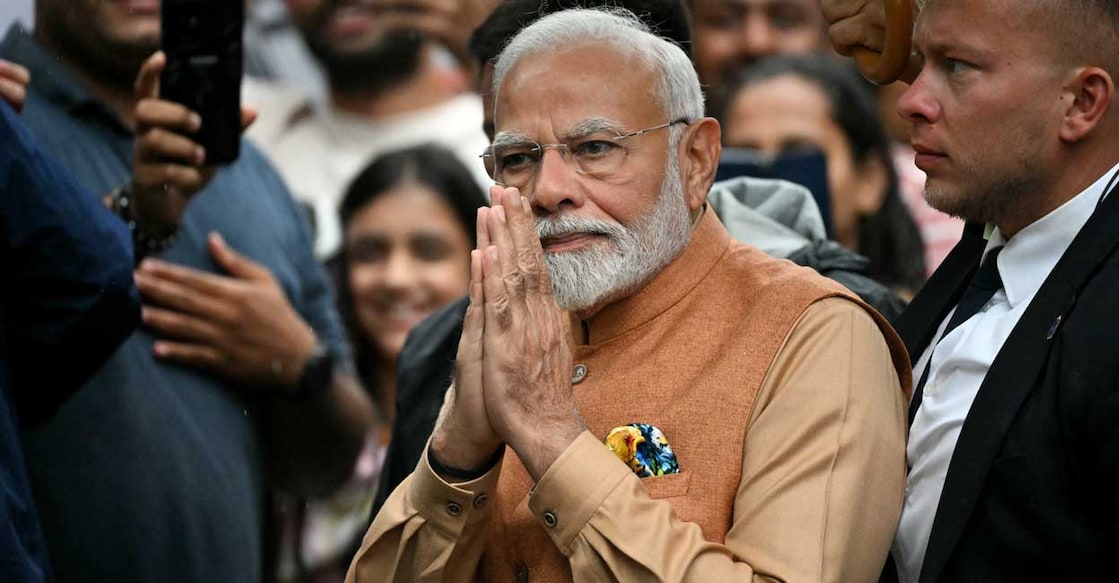 POLAND-INDIA-POLITICS-DIPLOMACY-HISTORY-MEMORIAL നരേന്ദ്ര മോദി. (Photo by Sergei GAPON / AFP)