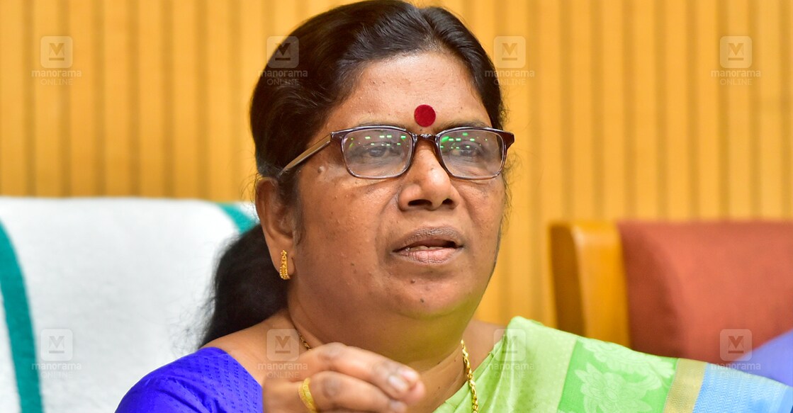 chinju-rani ജെ. ചിഞ്ചു റാണി. (ചിത്രം: രാഹുൽ ആർ പട്ടം∙മനോരമ)