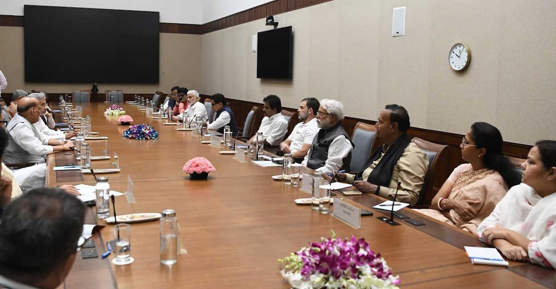 rahul-all-party-meeting സർവകക്ഷിയോഗത്തിൽ നിന്ന്. Image Credit: Facebook/Dr S. Jaishankar