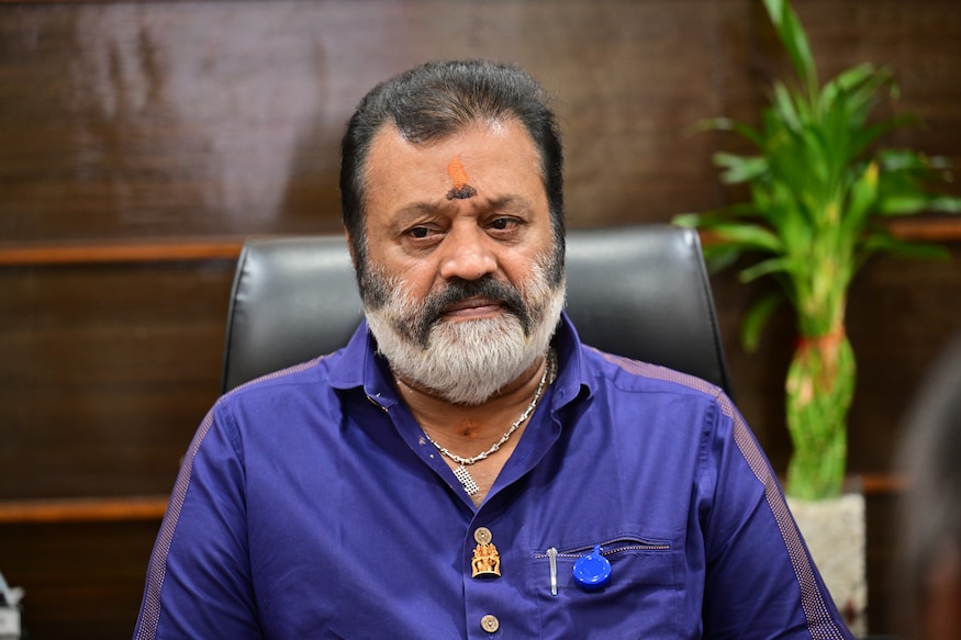 New Delhi 2024 June 11 : Suresh Gopi , Minister of State in the Ministry of Petroleum and Natural Gas and Ministry of Tourism.  @ Rahul R Pattom