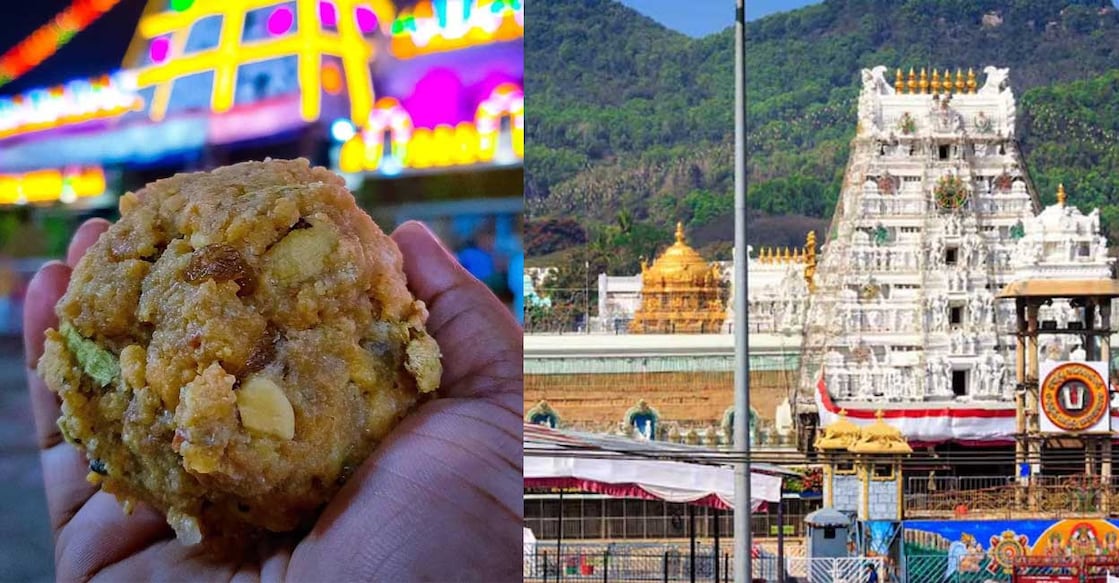 tirupati-ladu തിരുപ്പതി ലഡു, തിരുപ്പതി ക്ഷേത്രം. Image Credit: X/
Raghu