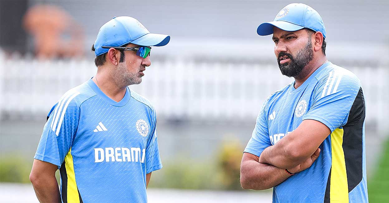 ഇന്ത്യൻ ടീമിന് ഗംഭീറിന്റെ അത്താഴവിരുന്ന്, രോഹിത്തിനെ പുറത്താക്കിയതിന്റെ ആഘോഷമെന്ന് വിമർശനം; റദ്ദാക്കാനും സാധ്യത