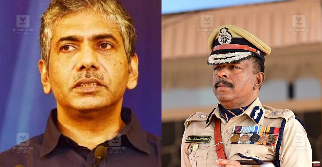 ജേക്കബ് തോമസ്, അജിത് കുമാർ. ചിത്രം: മനോരമ