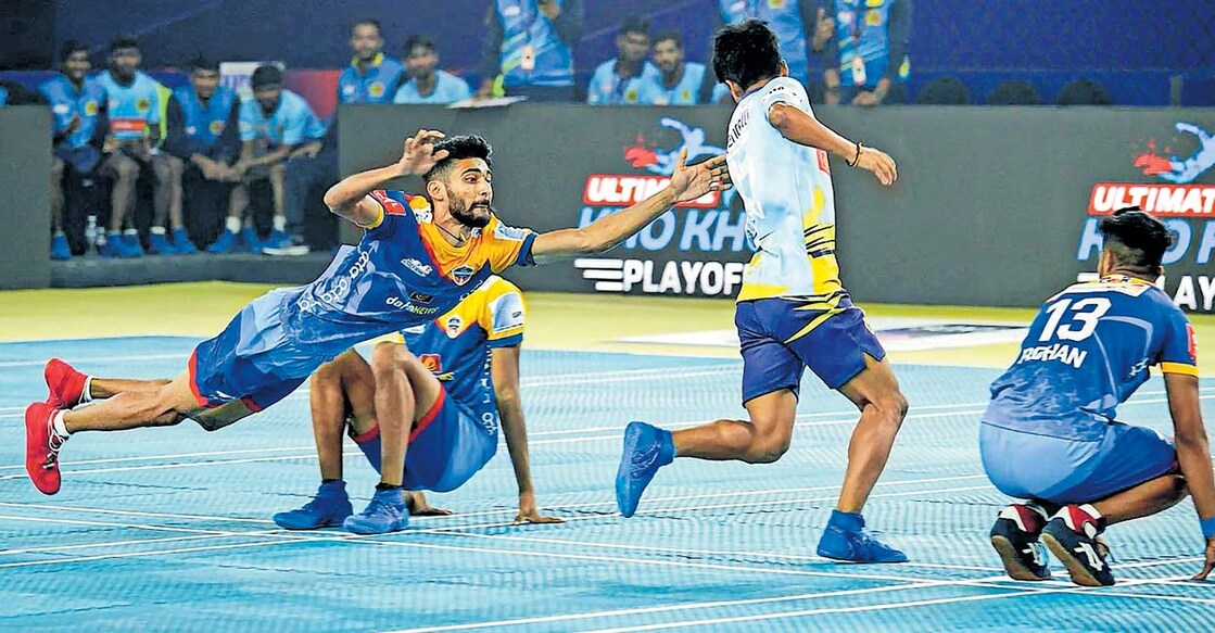 കഴിഞ്ഞ വർഷം കട്ടക്കിൽ നടന്ന അൾട്ടിമേറ്റ് ഖോഖൊ ലീഗ് ചാംപ്യൻഷിപ്പിൽ നിന്ന്.
