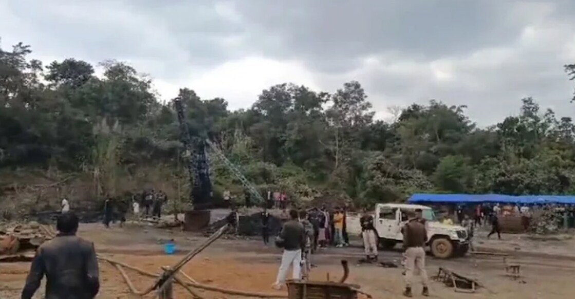 assam-mine-disaster അസമിലെ ഖനിയിൽ രക്ഷാപ്രവർത്തനം നടത്തുന്നു (Image Credit : X)