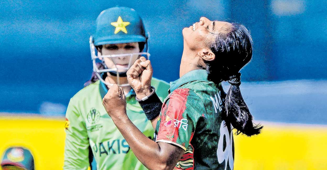 പാക്കിസ്ഥാനെ തകർത്തെറിഞ്ഞു, വനിതാ ലോകകപ്പിൽ ജയിച്ചു തുടങ്ങി ബംഗ്ലദേശ്