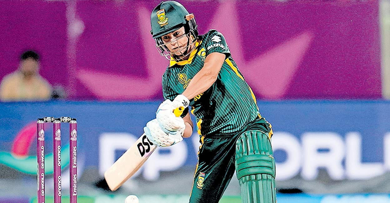 ത്രില്ലർ ആഫ്രിക്ക; വനിതാ ലോകകപ്പിൽ ബംഗ്ലദേശിനെതിരെ ദക്ഷിണാഫ്രിക്കയ്ക്ക് 3 വിക്കറ്റ് ജയം