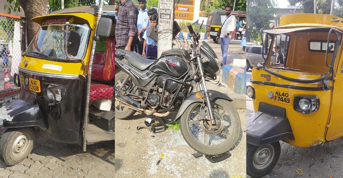 ആന തകർത്ത വാഹനങ്ങള്‍