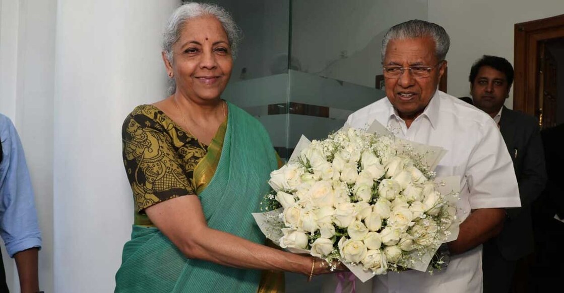 നിർമല സീതാരാമൻ, പിണറായി വിജയൻ. Image Credit: Special Arrangement