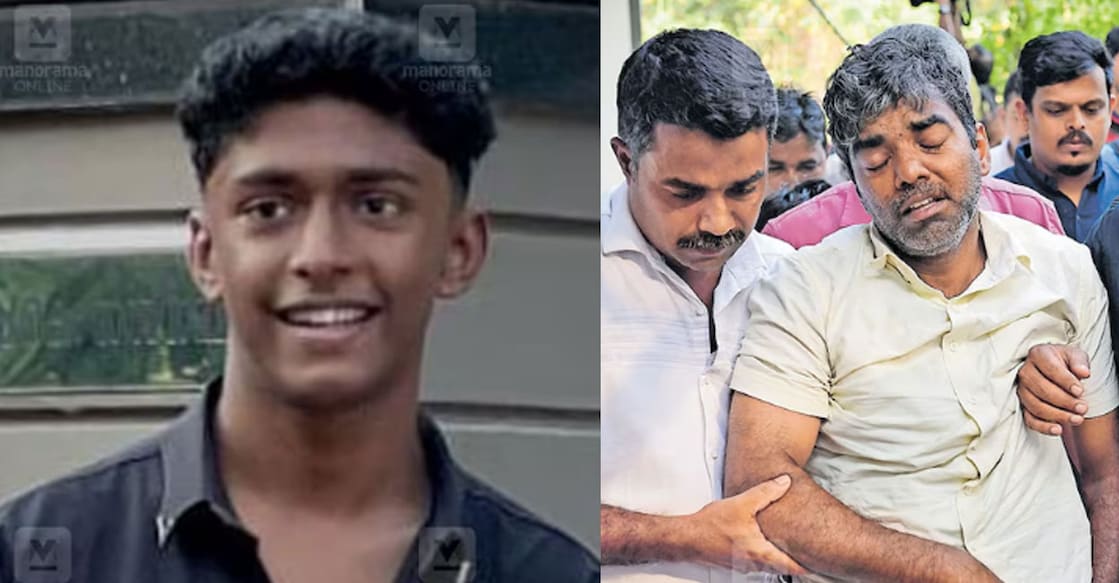 shahbaz-father ഷഹ്ബാസ്, മുഹമ്മദ് ഷഹബാസിന്റെ മൃതദേഹം കബറടക്കത്തിന് എത്തിച്ചപ്പോൾ തളർന്നുവീണ അച്ഛൻ ഇക്ബാലിനെ താങ്ങിപ്പിടിച്ചുകൊണ്ടുപോകുന്നു. ചിത്രം: മനോരമ