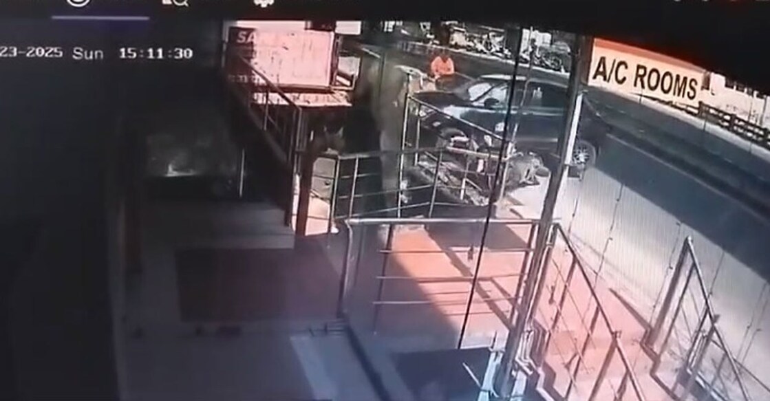 അപകടമുണ്ടാക്കിയ കാർ