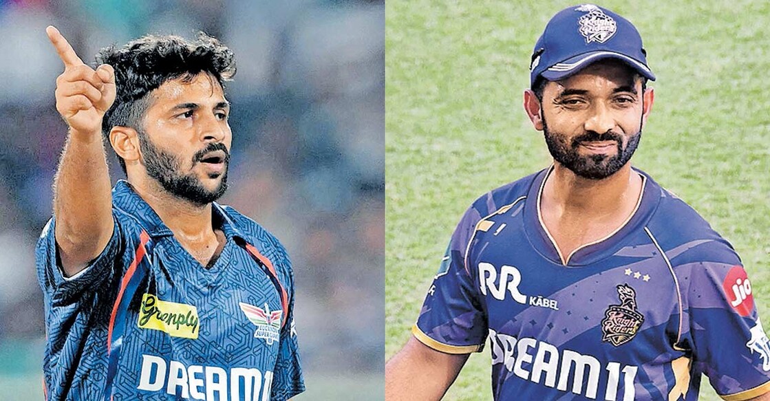 ഷാർദൂൽ ഠാക്കൂർ, അജിൻക്യ രഹാനെ