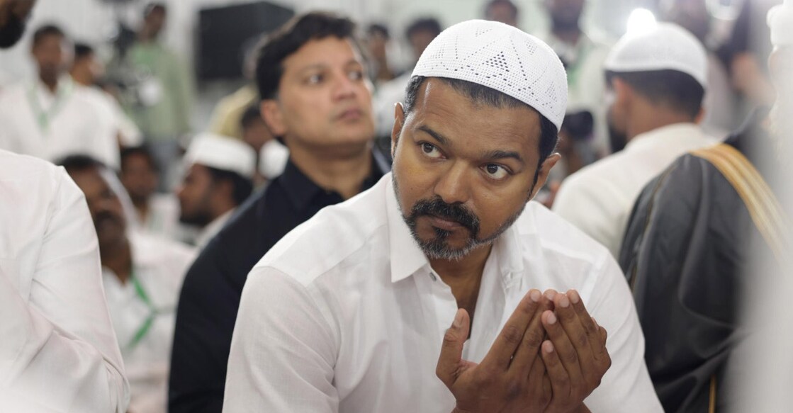 വിജയ് ഇഫ്താർ വിരുന്നിൽ പങ്കെടുക്കുന്നു (Photo Special Arrangement)