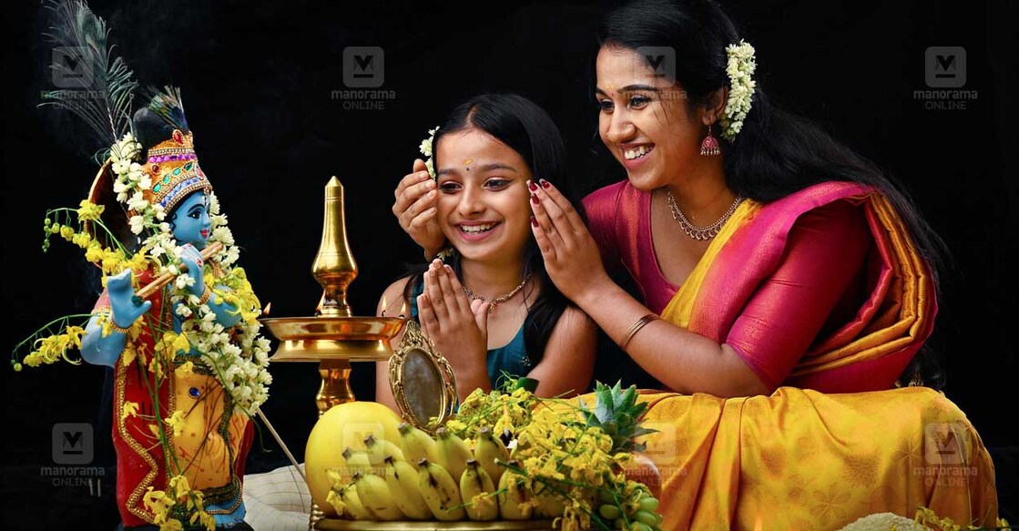 വിഷുക്കണി. (Photo:MT Vidhuraj /Manorama)