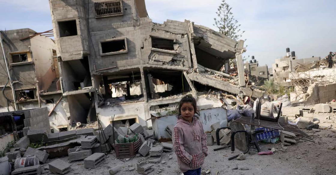 israel-attack-gaza (Photo by BASHAR TALEB / AFP)