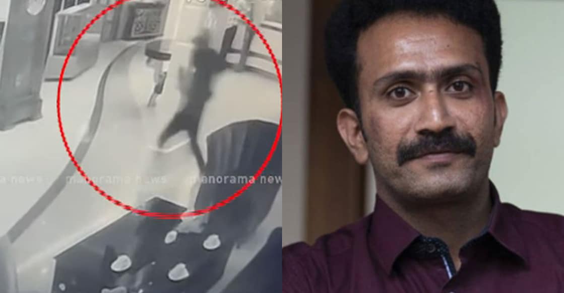 shine-hotel-image ഷൈൻ ടോം ചാക്കോ ഹോട്ടിൽനിന്നു പോകുന്നതിന്റെ സിസിടിവി ദൃശ്യം (ഇടത്), ഷൈൻ ടോം ചാക്കോ (വലത്)
