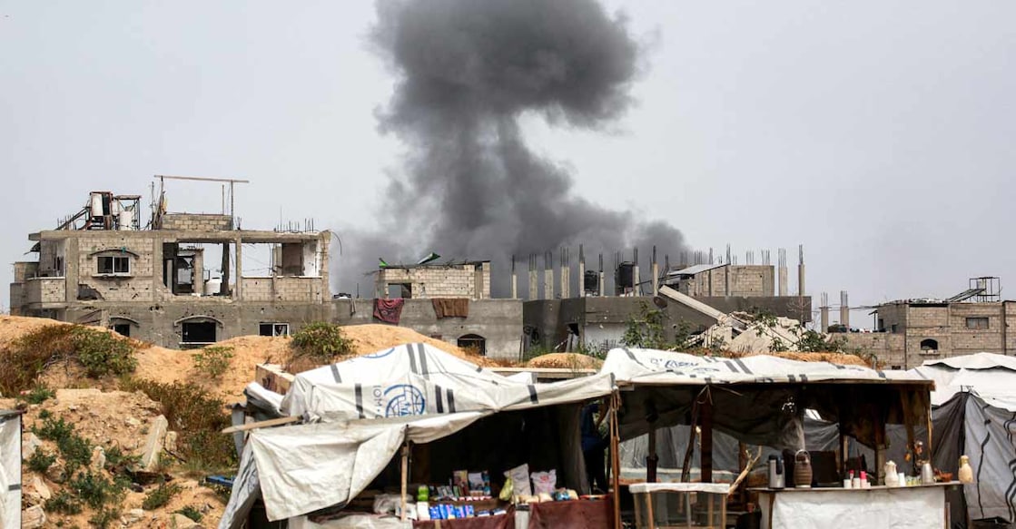 israel-attack-gaza (Photo by Bashar TALEB / AFP)