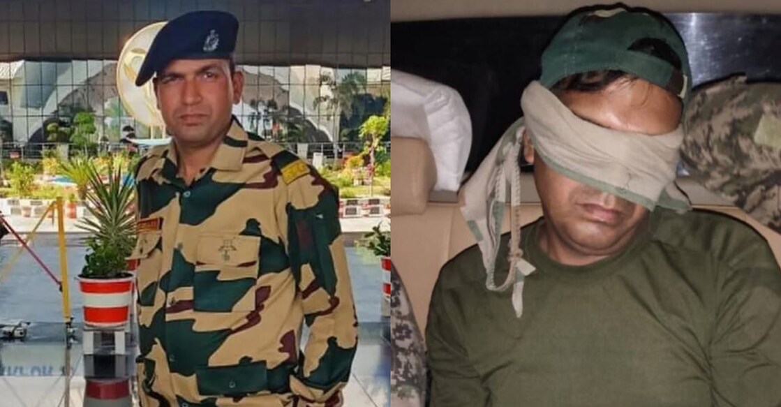 pk-singh-rpf-soldier പാക്കിസ്ഥാൻ കസ്റ്റഡിയിലുള്ള ബിഎസ്എഫ് ജവാൻ പി.കെ. സിങ് (ചിത്രം: എക്സ്)