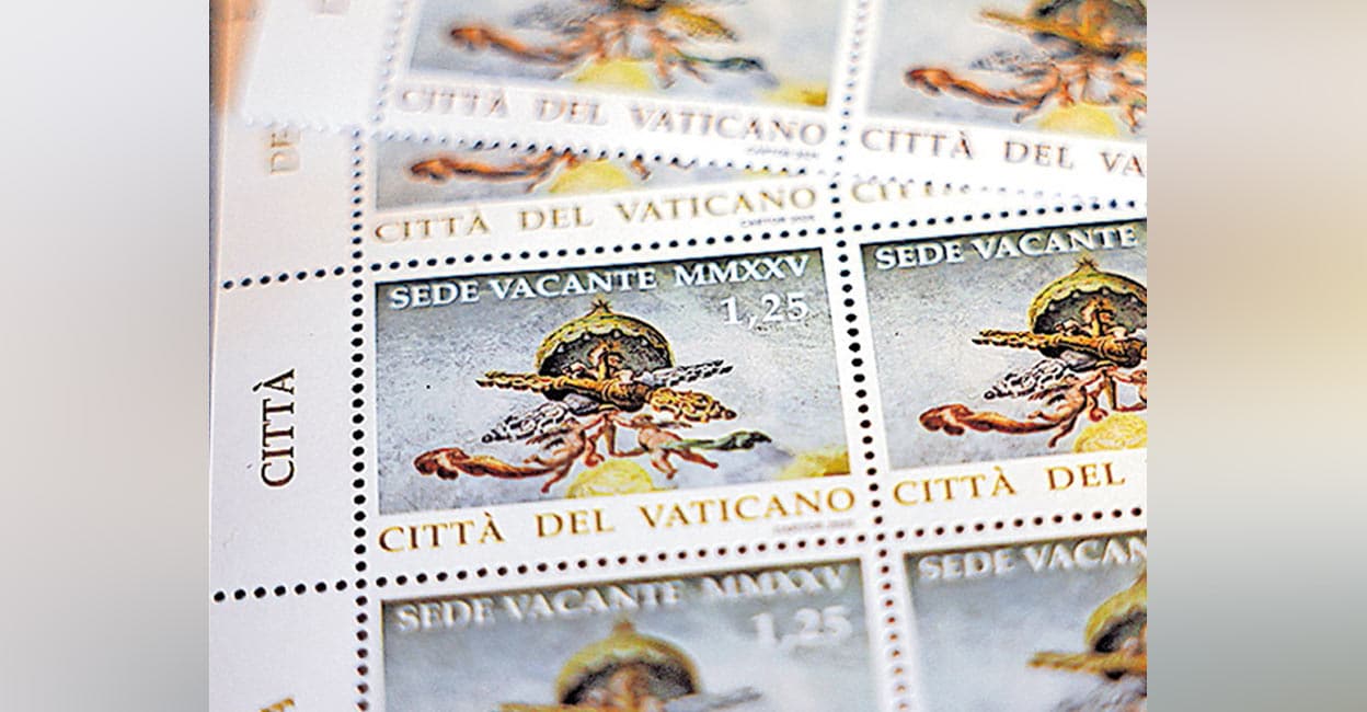 Vatican Releases Special Stamps During Sede Vacante