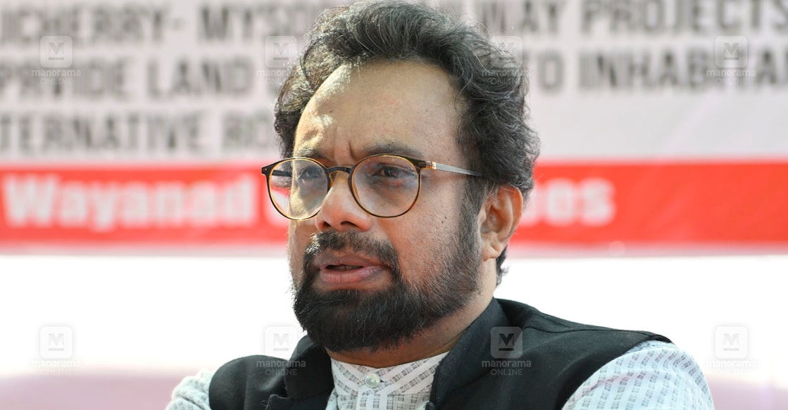 John Brittas (Photo: Josekutty Panackal / Manorama) ജോൺ ബ്രിട്ടാസ് (ഫോട്ടോ: ജോസ്കുട്ടി പനയ്ക്കൽ ∙ മനോരമ)