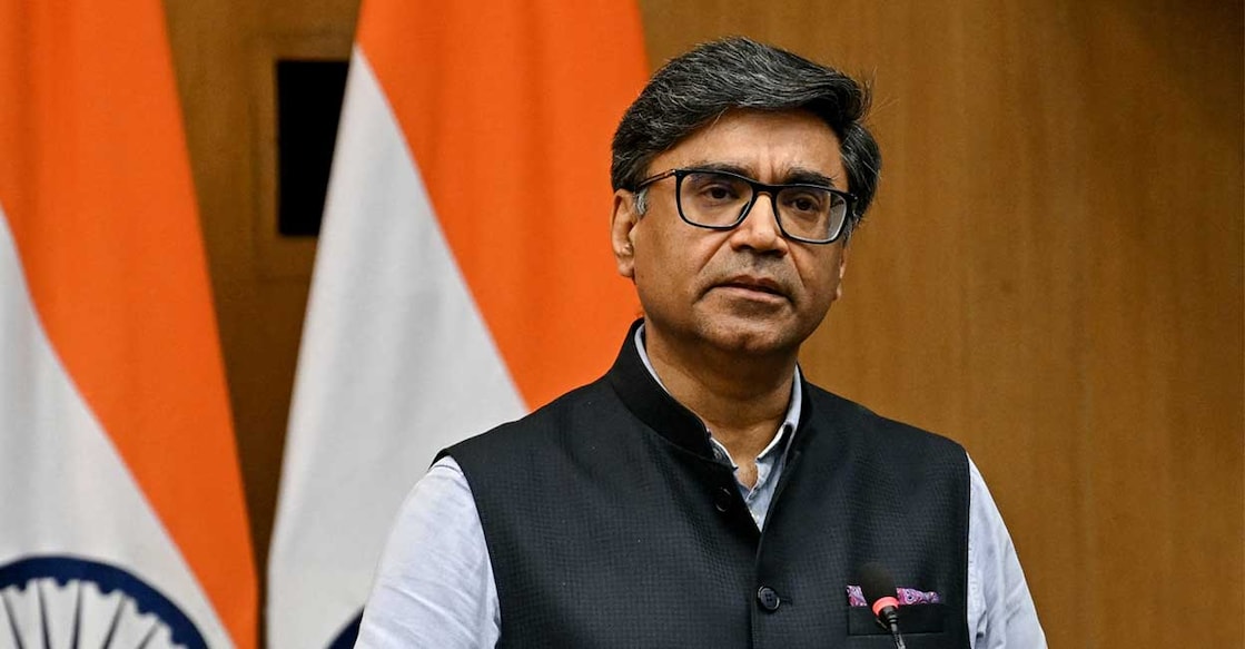 Vikram Misri വിക്രം മിസ്രി (Photo by Arun SANKAR / AFP)