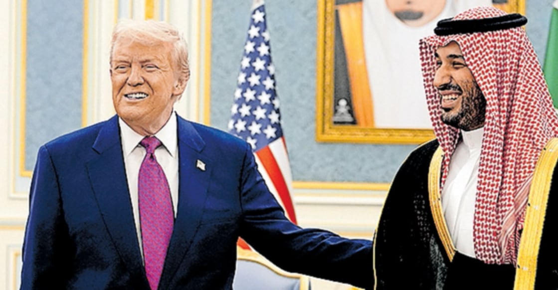 donald-trump-mohammed-bin-salman സൗദി സന്ദർശനത്തിനെത്തിയ യുഎസ് പ്രസിഡന്റ് ഡോണൾഡ് ട്രംപ് സൗദി കിരീടാവകാശി മുഹമ്മദ് ബിൻ സൽമാനൊപ്പം. ചിത്രം: എപി