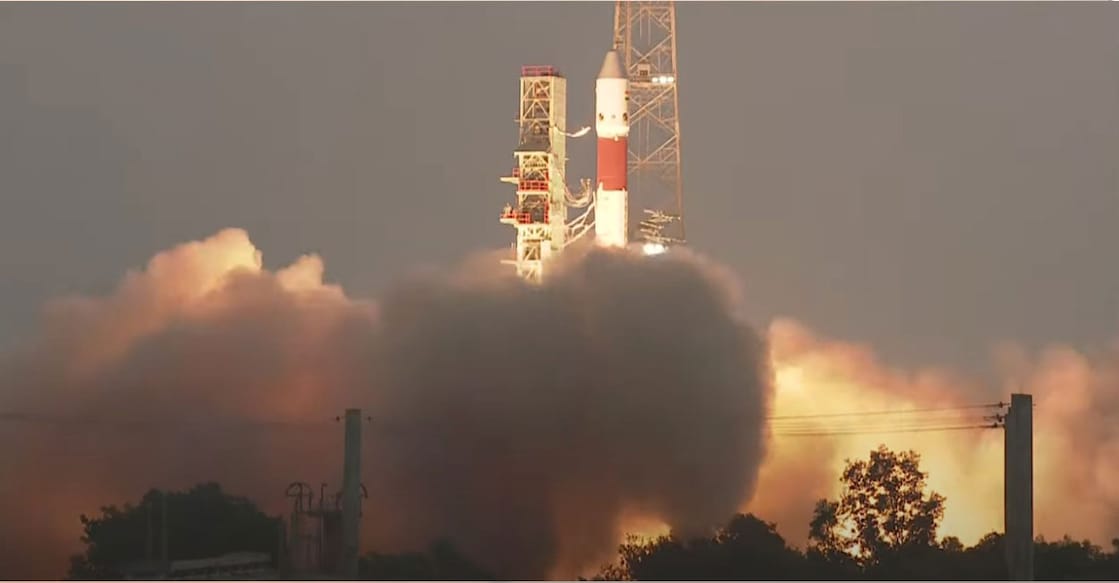 pslv-c61-isro പിഎസ്എൽവി സി61 വിക്ഷേപിച്ചപ്പോൾ .(ചിത്രം: ഐഎസ്ആർഒ)