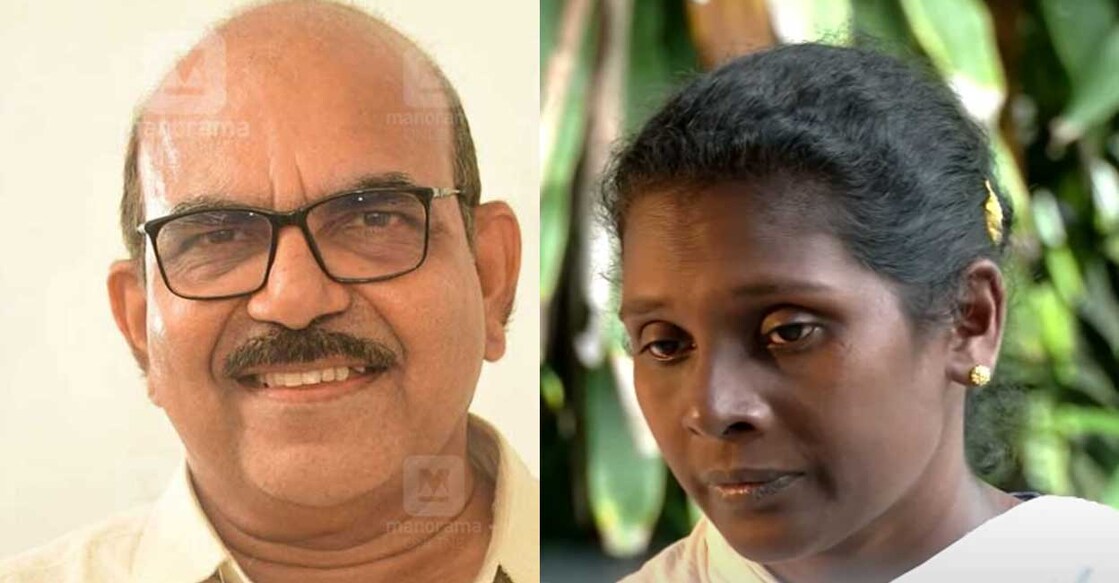 പി. ശശി (മനോരമ), ബിന്ദു (screengrab from manorama news)