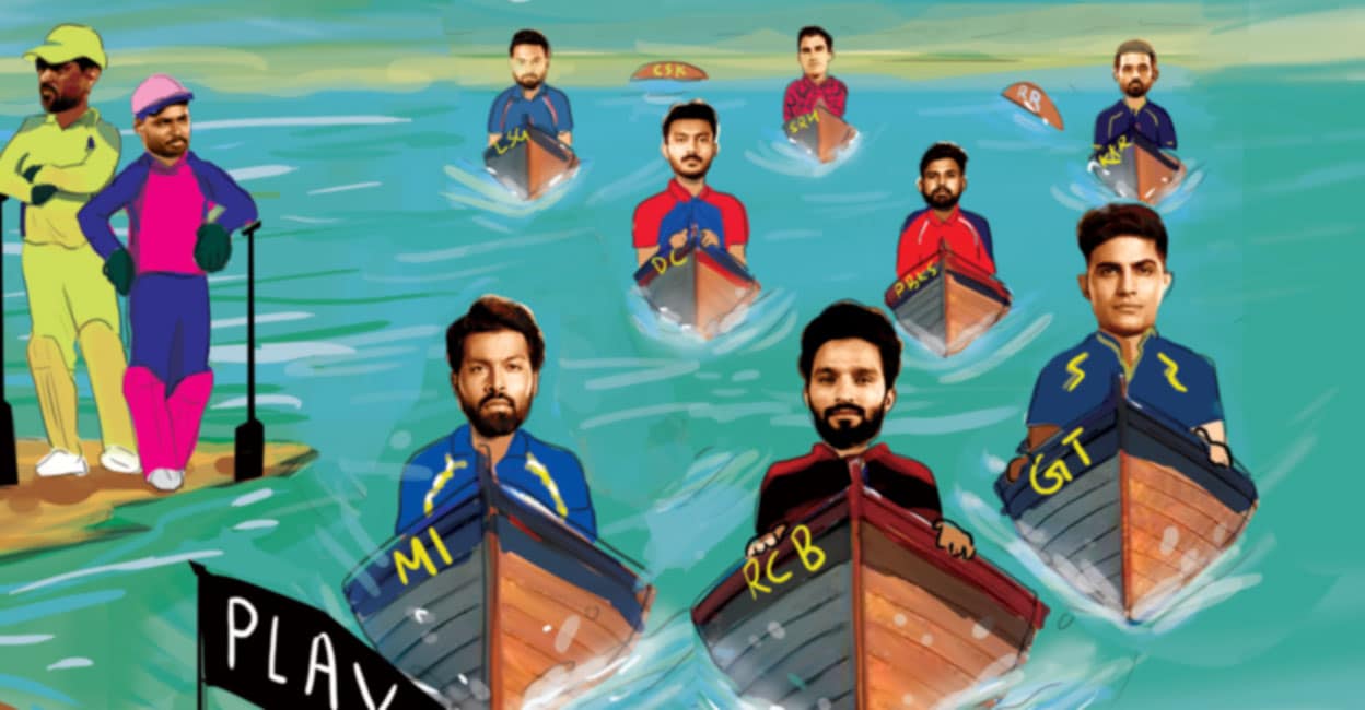 പ്ലേഓഫിന് അരികെ ആർസിബി, മുംബൈ, ഗുജറാത്ത്: പ്രതീക്ഷയോടെ പഞ്ചാബ്, ഡൽഹി; മറ്റുള്ളവരുടെ കാരുണ്യത്തിനു കാത്ത് ലക്നൗ, കൊൽക്കത്ത