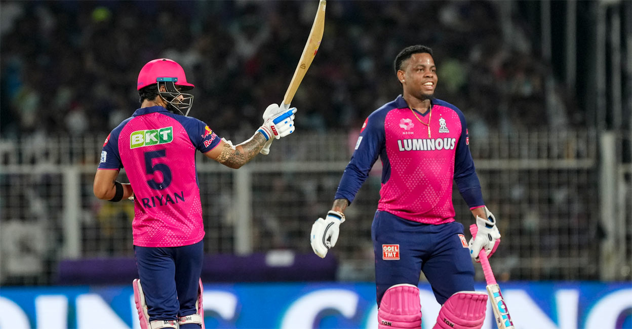 മോയിൻ അലിക്കെതിരെ പരാഗിന്റെ 5 പടുകൂറ്റൻ സിക്സറുകൾ, 5 റൺസിന് സെഞ്ചറി നഷ്ടം; ഒടുവിൽ ഒറ്റ റണ്ണിന് പൊരുതിവീണ് രാജസ്ഥാൻ– വിഡിയോ