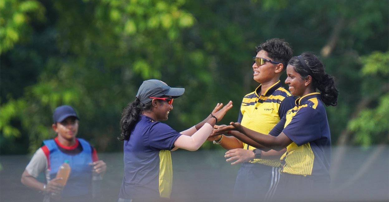 പിങ്ക് ടി20 വനിതാ ക്രിക്കറ്റിന് തുടക്കം; കെസിഎ പേൾസിനും കെസിഎ എമറാൾഡിനും വിജയം