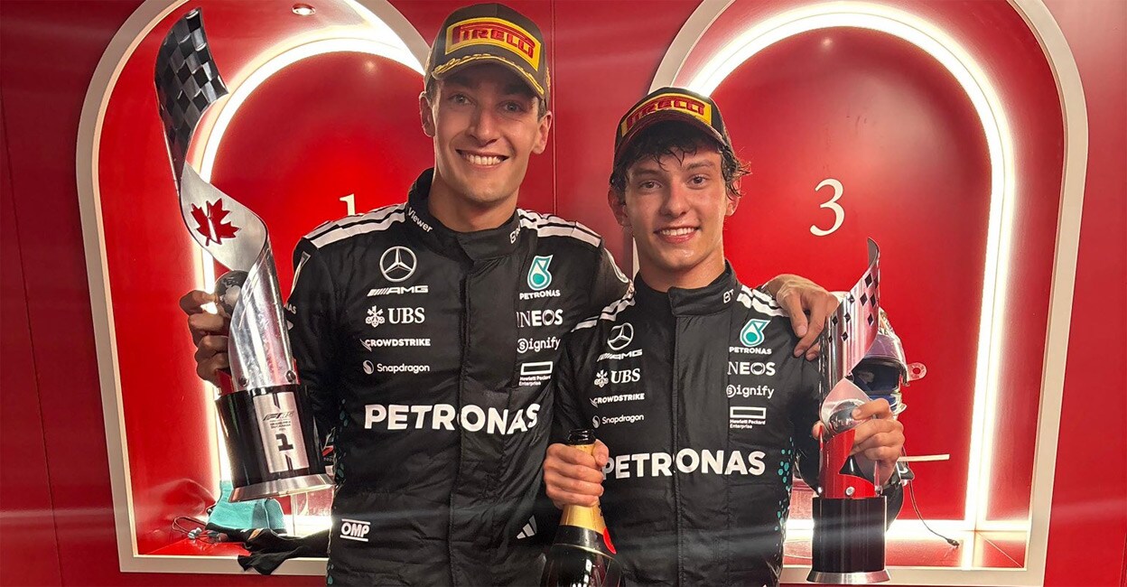 ഫോർമുല വൺ കാറോട്ട സീസണിൽ ആദ്യ ജയം സ്വന്തമാക്കി മെഴ്സിഡീസ്; ജോർജ് റസൽ ഒന്നാമത്, ആൻഡ്രിയ കിമി മൂന്നാമത്