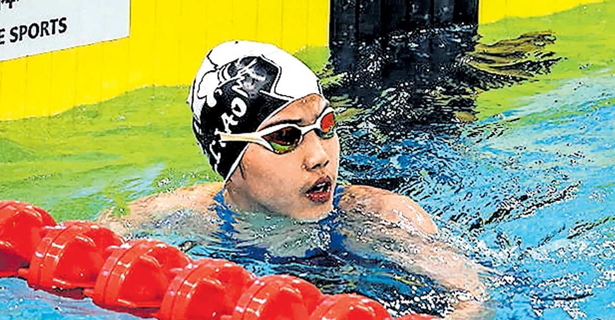 എന്തൊരു സിദ്ധി; നീന്തൽക്കളത്തിൽ റെക്കോർഡുകൾ മാറ്റിയെഴുതാൻ ചൈനയുടെ പന്ത്രണ്ടുകാരി യു സിദി