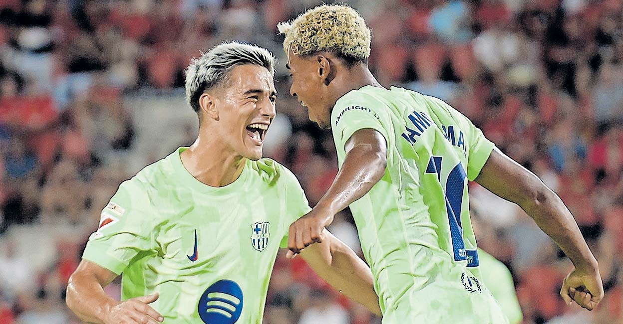 ജോർ...സിലോന!: ലാ ലിഗയിൽ ബാർസിലോനയ്ക്ക് വിജയത്തുടക്കം