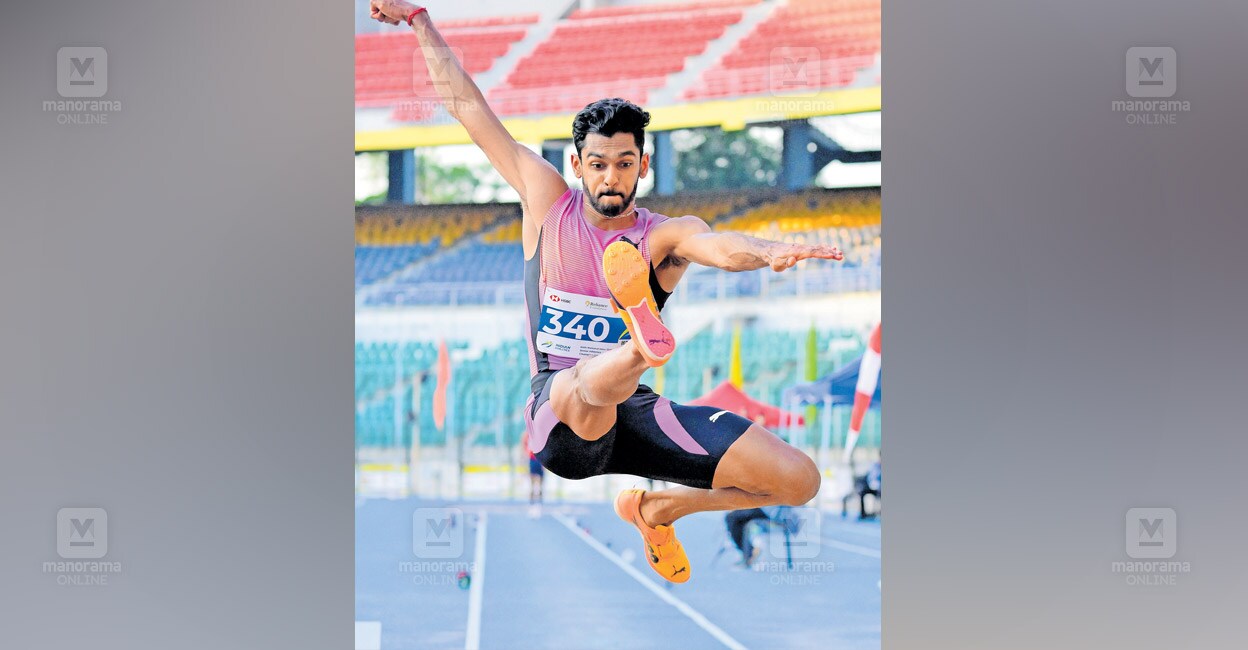 വീണ്ടും വിജയശ്രീ; ലോങ്ജംപ് താരം ശ്രീശങ്കറിന് സീസണിലെ 5–ാം സ്വർണം