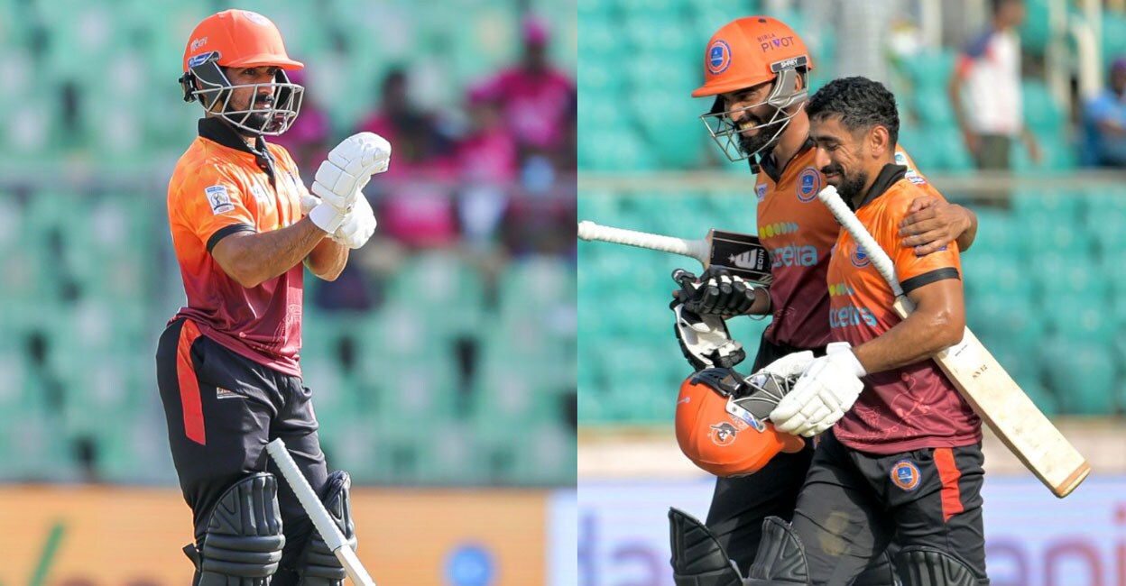 രാജ്യാന്തര ക്രിക്കറ്റിലെ റെക്കോർഡുകൾക്ക് മുകളിൽ സൽമാൻ നിസാറിന്റെ വെടിക്കെട്ട്; 2 ഓവറിൽ 11 സിക്സുകൾ, നേടിയത് 71 റൺസ്