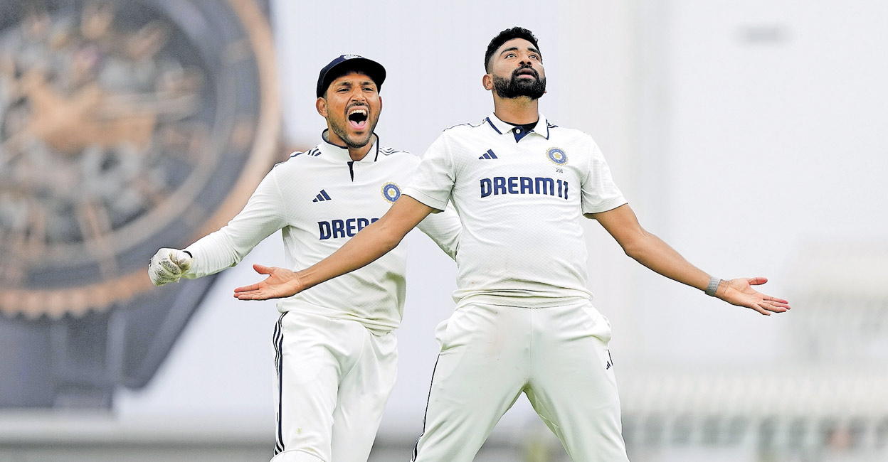 ആത്മാർഥതയുടെ വിളക്കുമരം‌‌; വിശ്രമം ആവശ്യമില്ലാത്ത സിറാജ്, 185.3 ഓവറുകൾ എറിഞ്ഞ് വീഴ്ത്തിയത് 23 വിക്കറ്റുകൾ