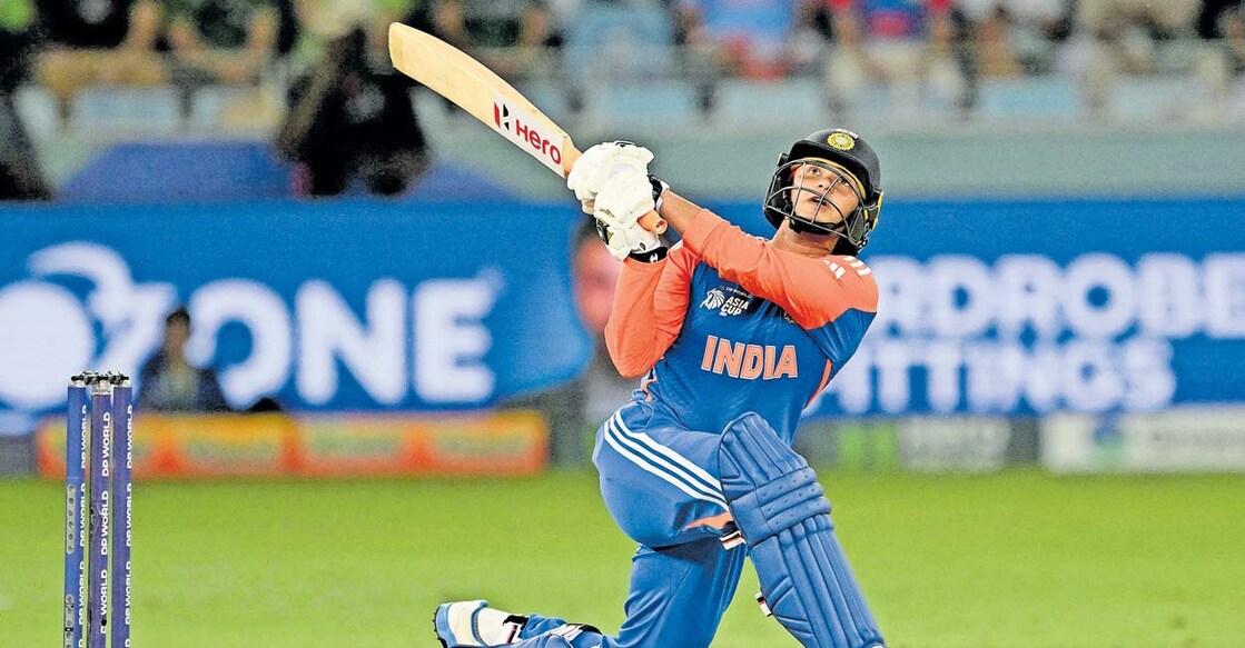 പാക്കിസ്ഥാനെതിരായ 
സൂപ്പർ ഫോർ മത്സരത്തിൽ 
അഭിഷേക് ശർമയുടെ ബാറ്റിങ്. 