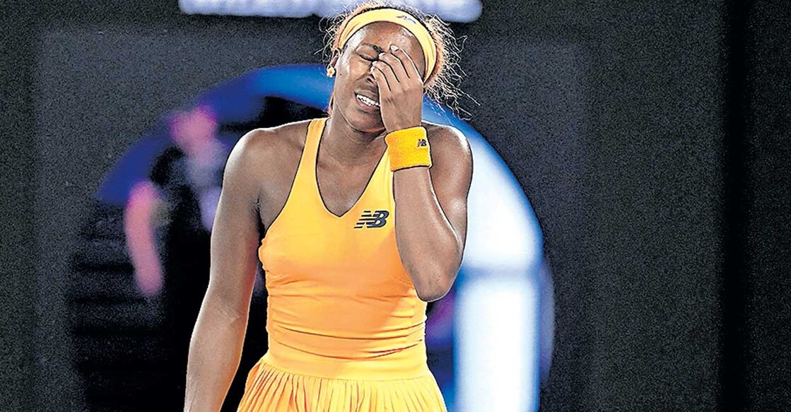 കൊക്കോ ഗോഫിന്റെ നിരാശ.