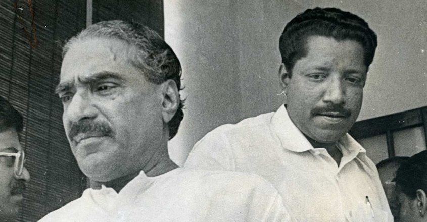 KM Mani, TM Jacob KM Mani, TM Jacob