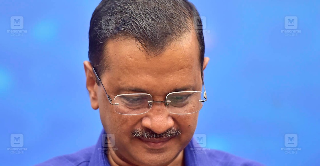 New Delhi 2022 December 02 : Delhi Chief Minister Arvind Kejriwal during a felicitation event for the instructors of the 'Dilli ki Yogshala' scheme, in New Delhi,

@ Rahul R Pattom / Manorama