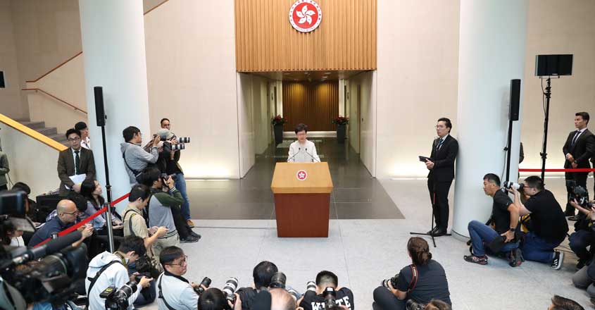 HONGKONG-PROTESTS-CARRIE-LAM HONGKONG-PROTESTS-CARRIE-LAM