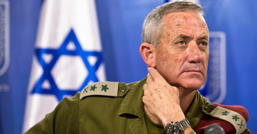 ISRAEL-ELECTION/GANTZ ISRAEL-ELECTION/GANTZ