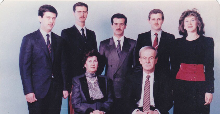 Hafez al-Assad With Family Hafez al-Assad With Family